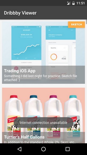 Dribbby Viewer ScreenShot 3